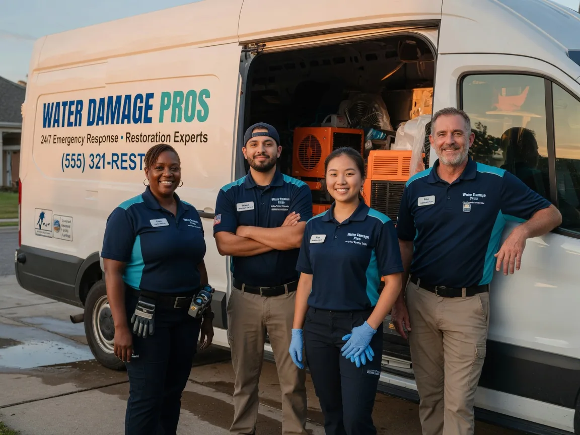 Water Damage Restoration company in Hebron, ND